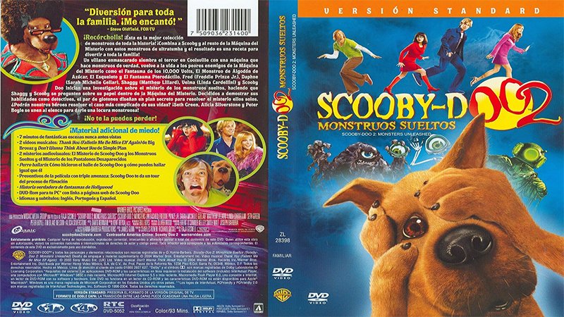 Scooby Doo 2 Monstruos Sueltos 2004